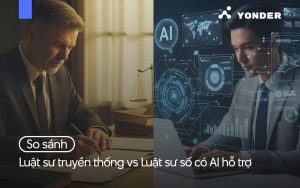 Dịch vụ pháp lý online: So sánh luật sư truyền thống vs luật sư số